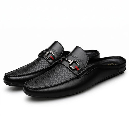 Renley Woven Mule Loafers