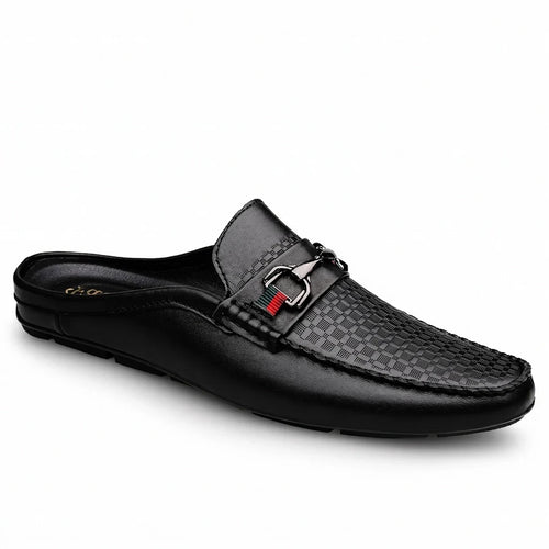 Renley Woven Mule Loafers
