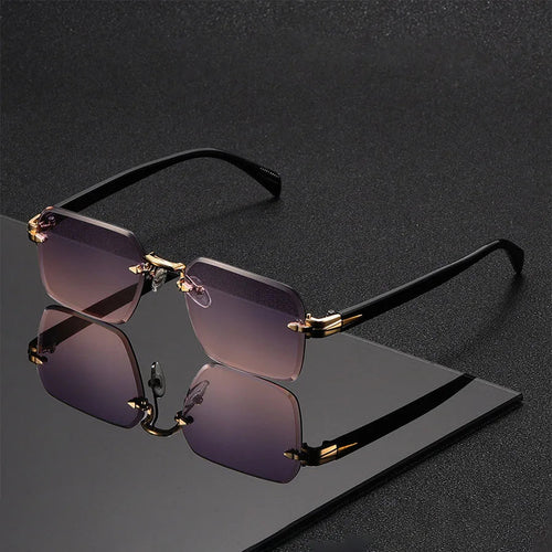 Quincy Rimless Sunglasses