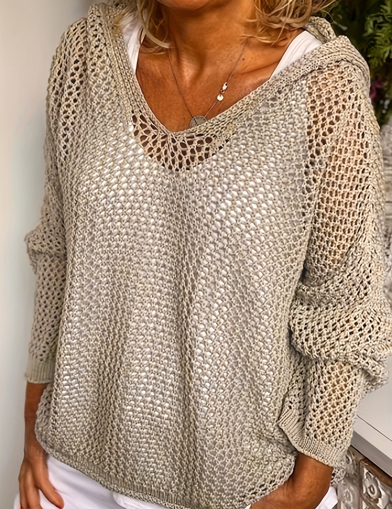 Lana Knit Hooded Sweater