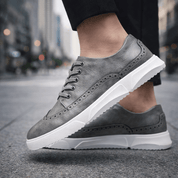 Harrington Brogue Leather Trainers