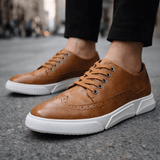 Harrington Brogue Leather Trainers