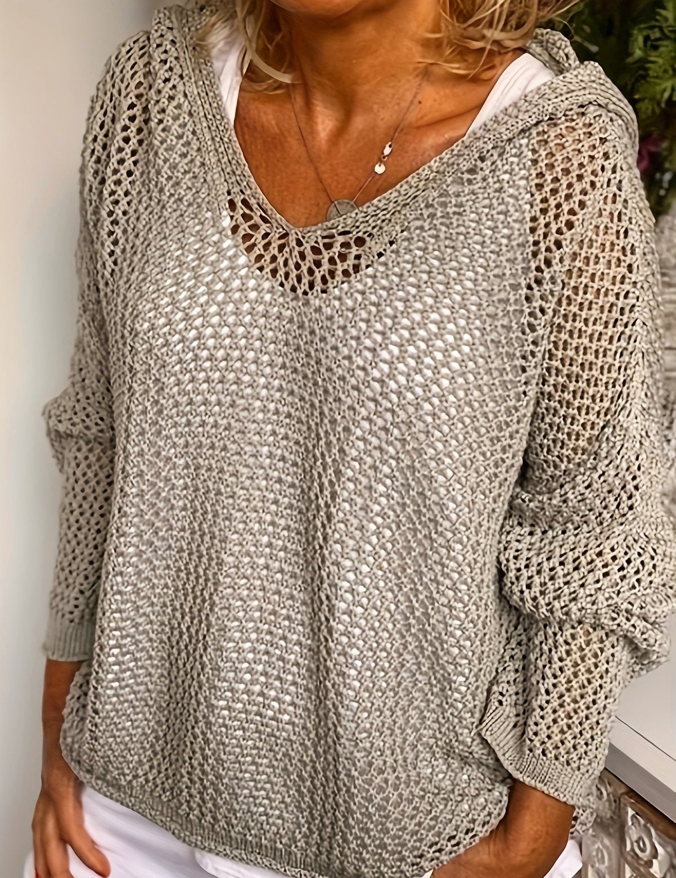 Lana Knit Hooded Sweater