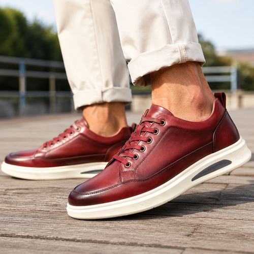 Sawyer Handcrafted Leather Trainer