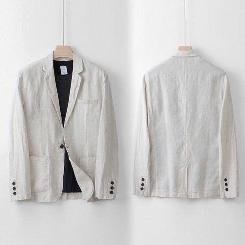 Davenport Linen Suit Set