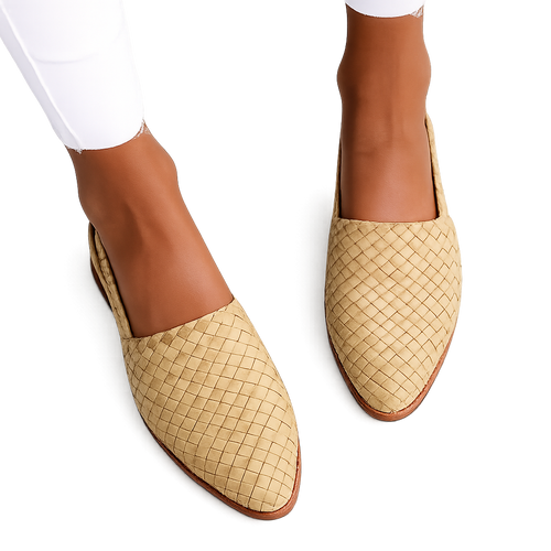 Bexley Woven Slingback Loafers