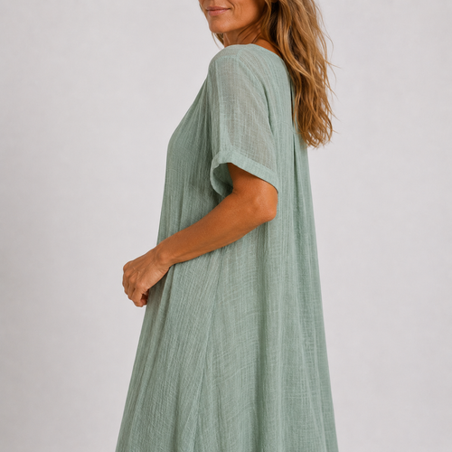 Faye Linen Maxi Dress