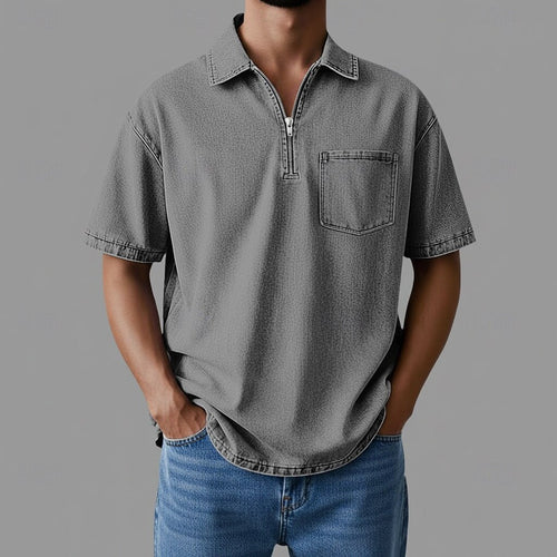 Ingram Denim Zip Shirt