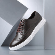 Harrington Brogue Leather Trainers