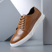 Harrington Brogue Leather Trainers