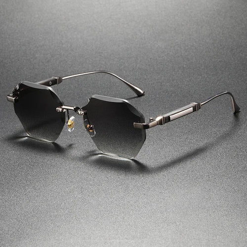 Dorian Rimless Sunglasses