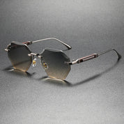 Dorian Rimless Sunglasses