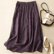 MARGAUX FLORAL MIDI SKIRT