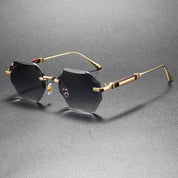 Dorian Rimless Sunglasses