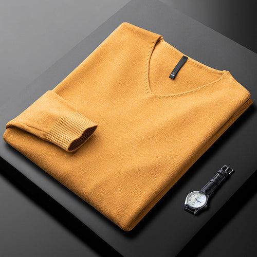 HUXFORD CASHMERE V-NECK