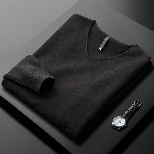 HUXFORD CASHMERE V-NECK