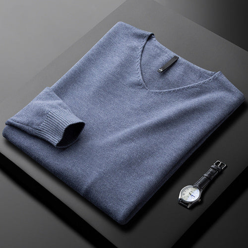 HUXFORD CASHMERE V-NECK