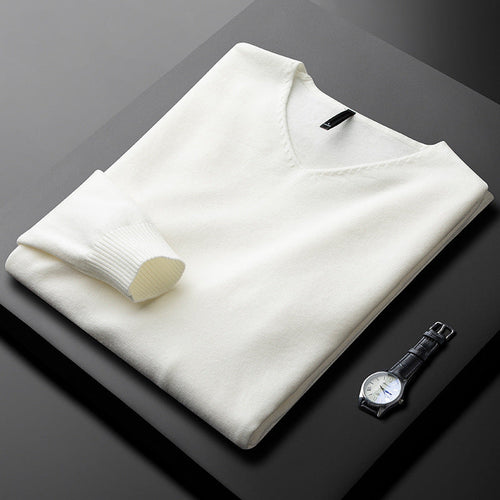 HUXFORD CASHMERE V-NECK
