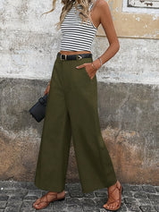 Mara High-Waisted Relaxed Trousers
