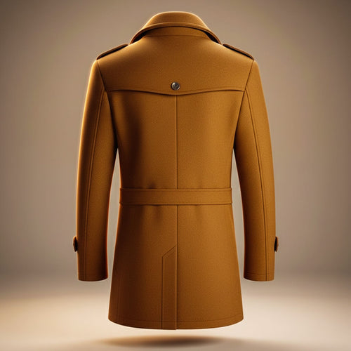 Callum Virgin Wool Coat